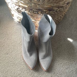 Dolce vita suede booties